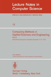 book Computing Methods in Applied Sciences and Engineering Part 2: International Symposium, Versailles, December 17–21, 1973