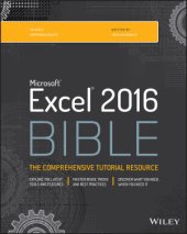 book Microsoft Excel 2016 Bible