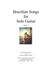 book Brazilian Songs for Solo Guitar. Vol.1