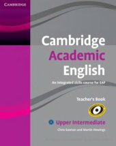 book Cambridge Academic English Upper-Intermediate Teacher's Book