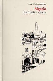 book Algeria: A Country Study