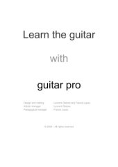 book Learn the guitar with Guitar Pro