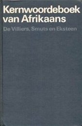 book Kernwoordeboek van Afrikaans