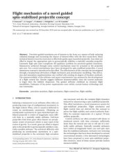 book Flight mechanics of a novel guided spin-stabilized projectile concept