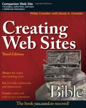 book Creating Web Sites Bible, Third Edition