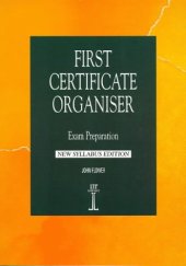 book First Certificate Organiser