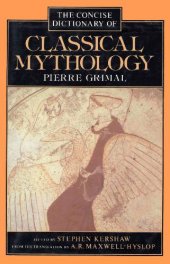 book A Concise Dictionary of Classical Mythology