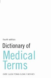 book Dictionary of Medical Terms