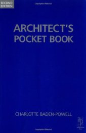 book Architect's Pocket Book