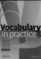 book Vocabulary in Practice 6