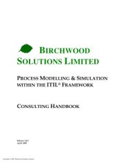 book Process Modeling and Simulation with ITIL Framework