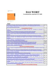 book Das Wort. Germanistisches Jahrbuch GUS