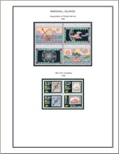 book Marshall Islands Illustrated Stamps Album (1897-2008)