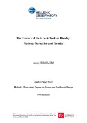 book The Essence of the Greek-Turkish Rivalry: National Narrative and Identity