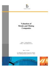 book Valuation of Metals and Mining Companies