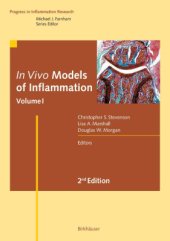 book In Vivo Models of Inflammation. Volume 1