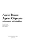 book Against Bosses, Against Oligarchies. A Conversation with Richard Rorty