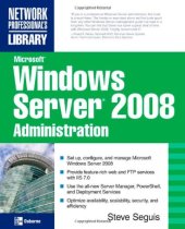 book Microsoft Windows Server 2008 Administration