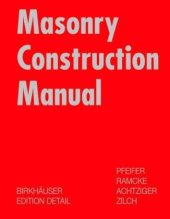 book Masonry Construction Manual