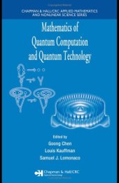 book Mathematics of Quantum Computation and Quantum Technology