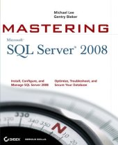 book Mastering SQL server 2008