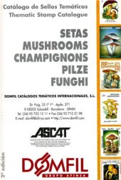 book Catalogo de Sellos Tematicos - Setas Thematic Stamp Catalogue - Mushrooms. Тематический каталог марок - Грибы