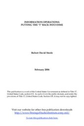 book Information operations: putting the Iback into dime