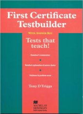 book First Certificate Testbuilder