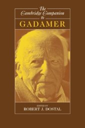 book The Cambridge Companion to Gadamer