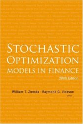 book Stochastic Optimization Models in Finance