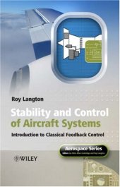 book Stability and Control of Aircraft Systems: Introduction to Classical..