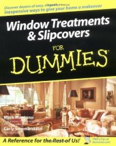 book Window Treatments & Slipcovers For Dummies