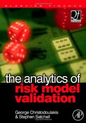 book The Analytics of Risk Model Validation