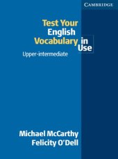 book Test your English Vocabulary in Use Upper-Intermediate