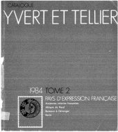 book Catalogue 1984 - Pays D`Expression Francaise (Tome II)