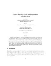 book Physics, Topology, Logic and Computation - A Rosetta Stone