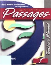 book Passages 1 Teacher's manual