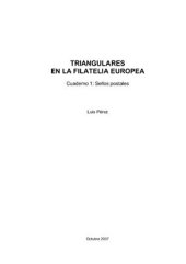 book Triangulares en la Filatelia Europea, Cuaderno 1: Sellos postales. Треугольные марки в европейской филателии. Книга 1: Почтовые марки