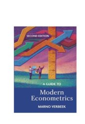 book A Guide to Modern Econometrics, 2nd ed