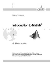 book Introduction to Matlab