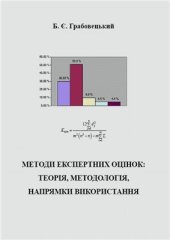 book Методи експертних оцінок: теорія, методологія, напрямки використання