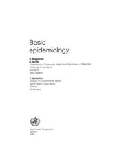 book Basic epidemiology