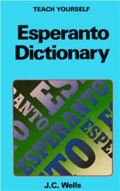 book Concise Esperanto and English Dictionary.Esperanto-English|English-Esperanto