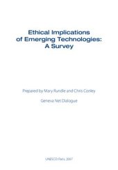 book Ethical Implications of Emerging Technologies: A Survey