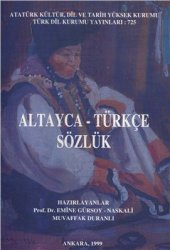 book Altayca-Türkçe Sözlük