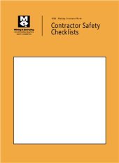 book Contractor Safety Checklists