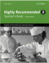 book Highly Recommended 2. Teacher's Book (Intermediate): English for the Hotel and Catering Industry