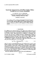 book Computation of Seeley-DeWitt-Gilkey coefficients