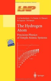 book The Hydrogen Atom: Precision Physics of Simple Atomic Systems