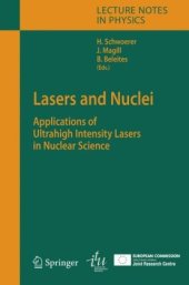 book Lasers and nuclei: applications of ultrahigh intensity lasers in nuclear science